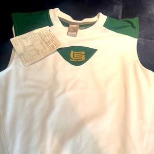 Vintage Lebron Warmup Tee